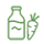 Kombucha, zeleninové šťávy