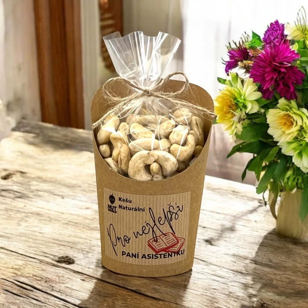 Pro asistentku kešu natural v kelímku 180g