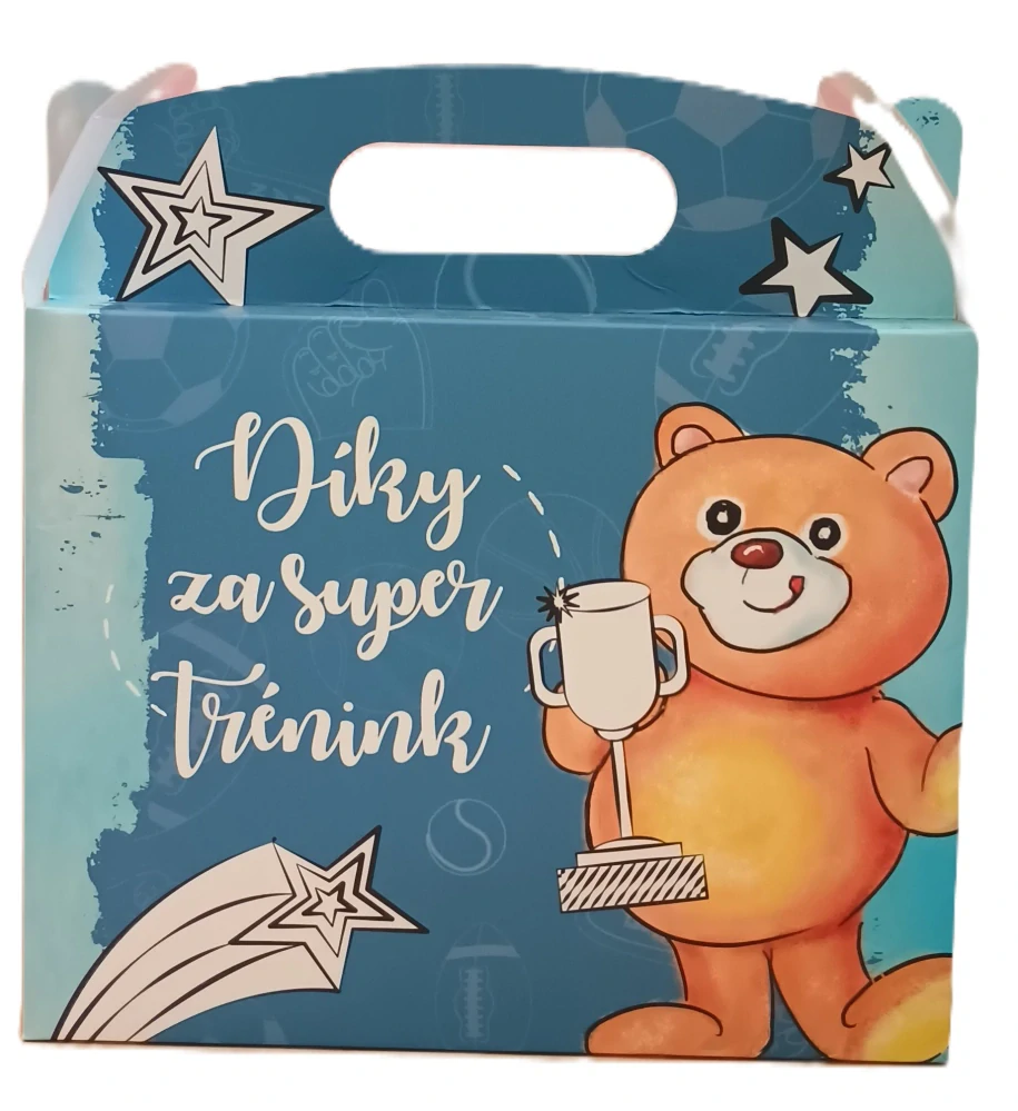 Pro trenéry dárkový box děkuji za trénink
