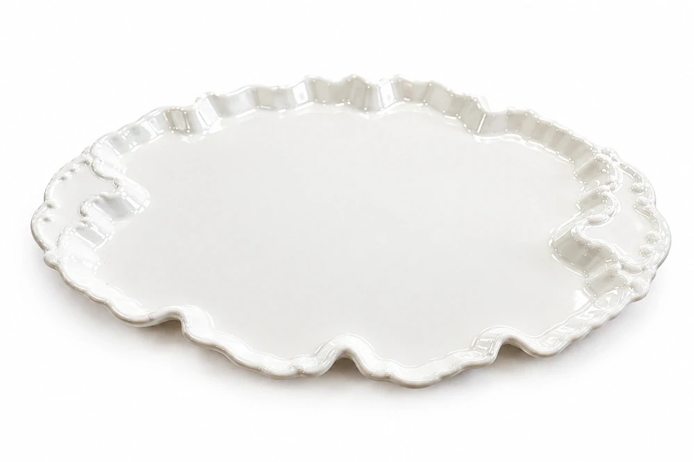 Porcelánový servírovací tác – pro sváteční stůl