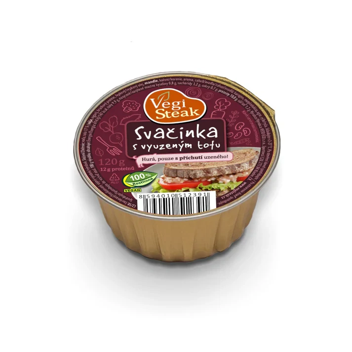 Vegi steak svačinka s vyuzeným tofu 120 g   VETO ECO