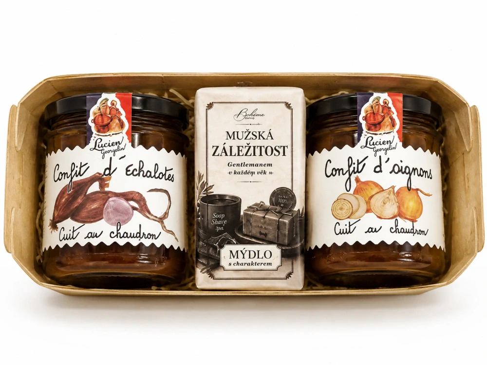 Gentleman – dárkový set s delikatesami