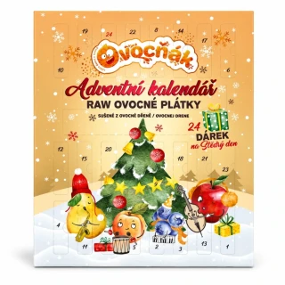 Adventní kalendář ovocné plátky + překvapení 240g