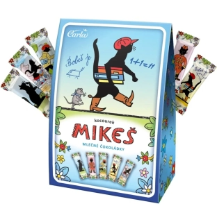 Mikeš mléčné čokoládky - Carla 125g