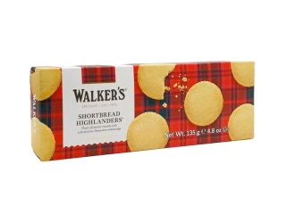 Walkers máslové sušenky 135g