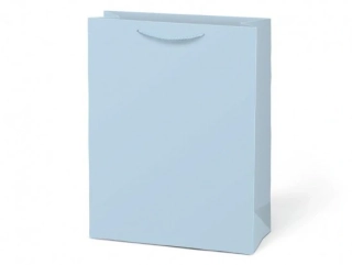 Dárková taška 260x320x100 modrá světlá