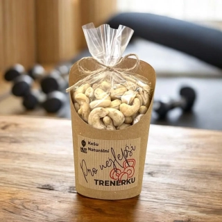 Pro trenérku kešu natural v kelímku 180g