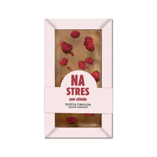 Pro učitelku - čokoláda proti stresu s malinami