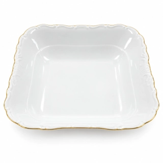 Zlatý detail – elegantní servírovací mísa