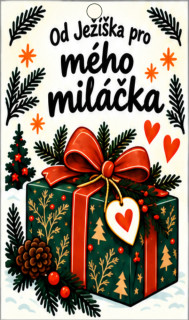 Vánoční jmenovka na dárek – můj miláček